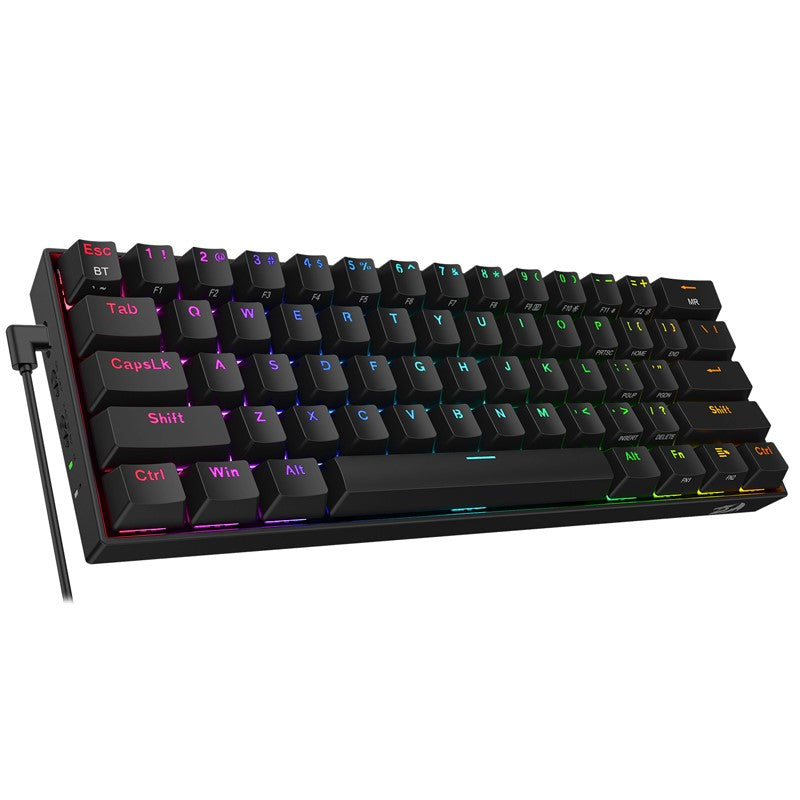 Redragon Draconic K530 PRO 60% Compact Wireless RGB Mechanical Gaming Keyboard (Red Switch) - Black Redragon Draconic K530 PRO 60% Compact Wireless RGB Mechanical Gaming Keyboard (Red Switch) - Black